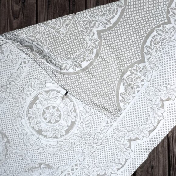 BOB TIMBERLAKE Home Collection W402 Swag Ring Twin Coverlet Bedspread Bed Quilt - Picture 8 of 8